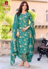 Bella Pant Vol 12 By Ganpati Printed Cotton Dress Material 